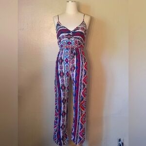 #70 Aztec Printed Jumpsuit !